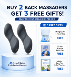 2x SmoothSpine Triple Fusion Massager